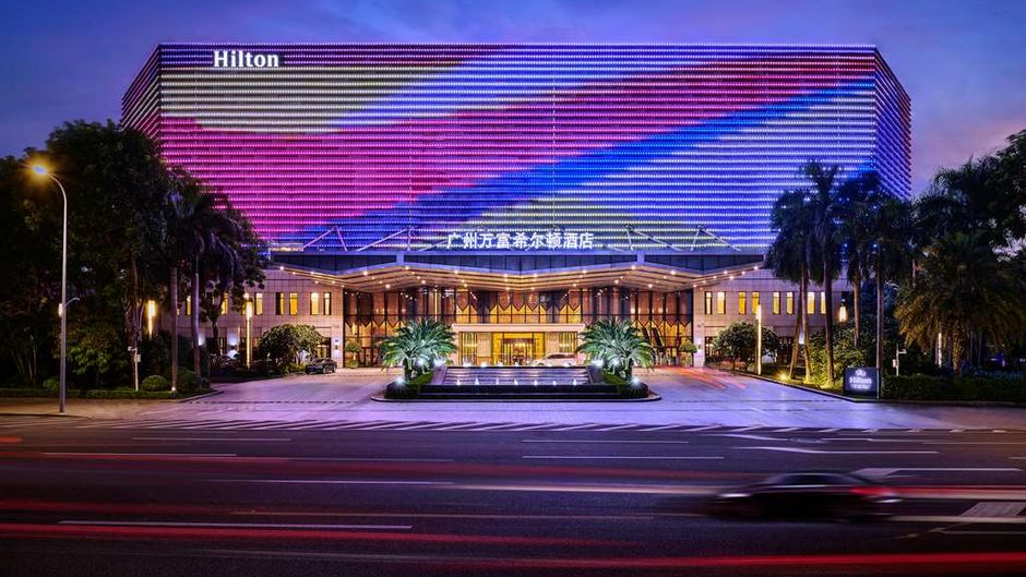 Hilton Guangzhou Baiyun Hotel Exterior