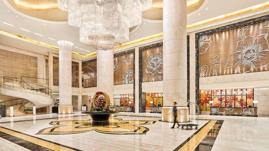 Hilton Guangzhou Baiyun Hotel Lobby