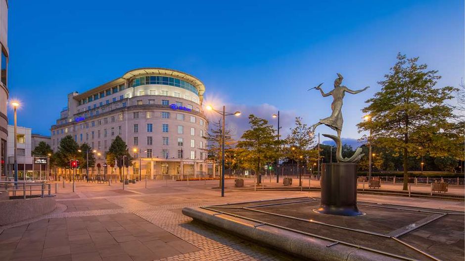 Hilton Cardiff Exterior