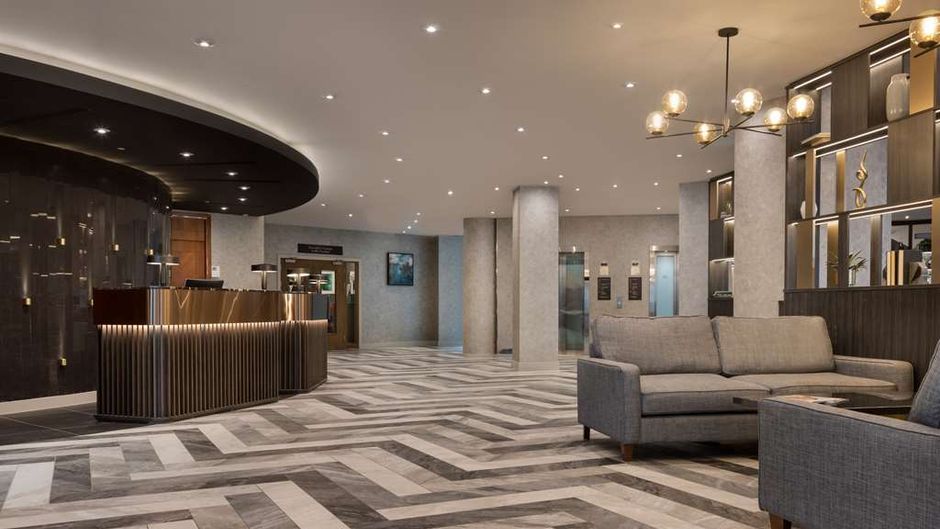 Hilton Cardiff Lobby
