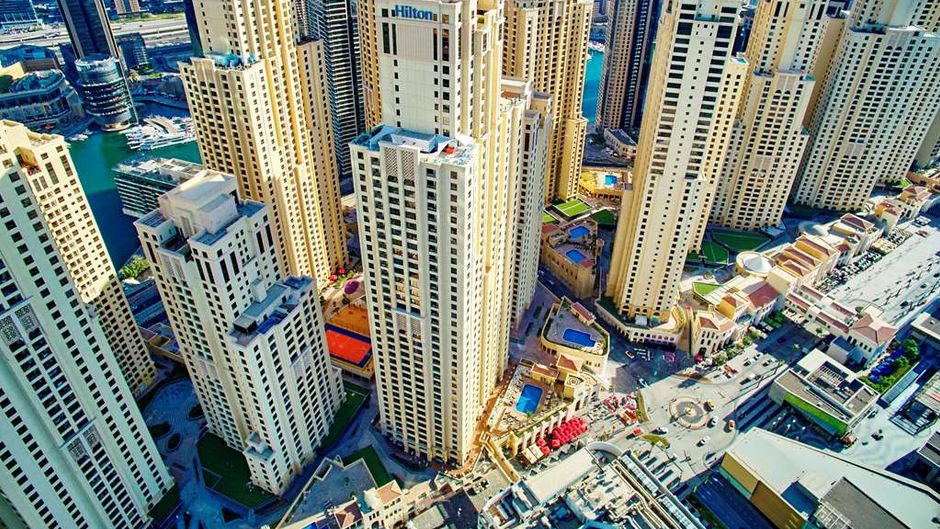 Hilton Dubai The Walk Exterior