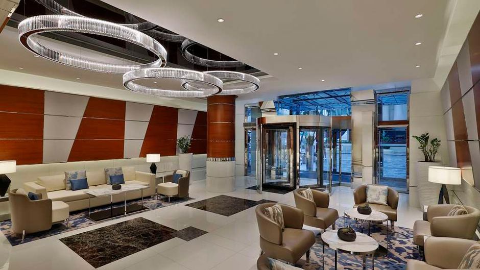 Hilton Dubai The Walk Lobby