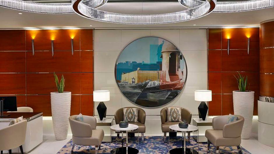 Hilton Dubai The Walk Lobby