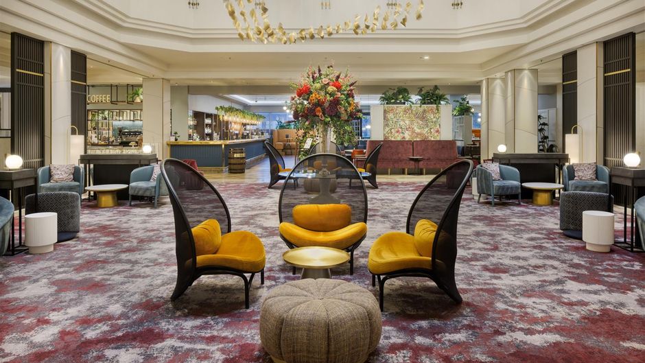Hilton Glasgow Lobby