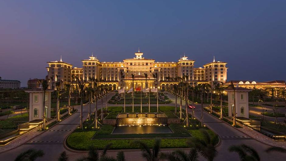 Hilton Haikou Meilan Exterior