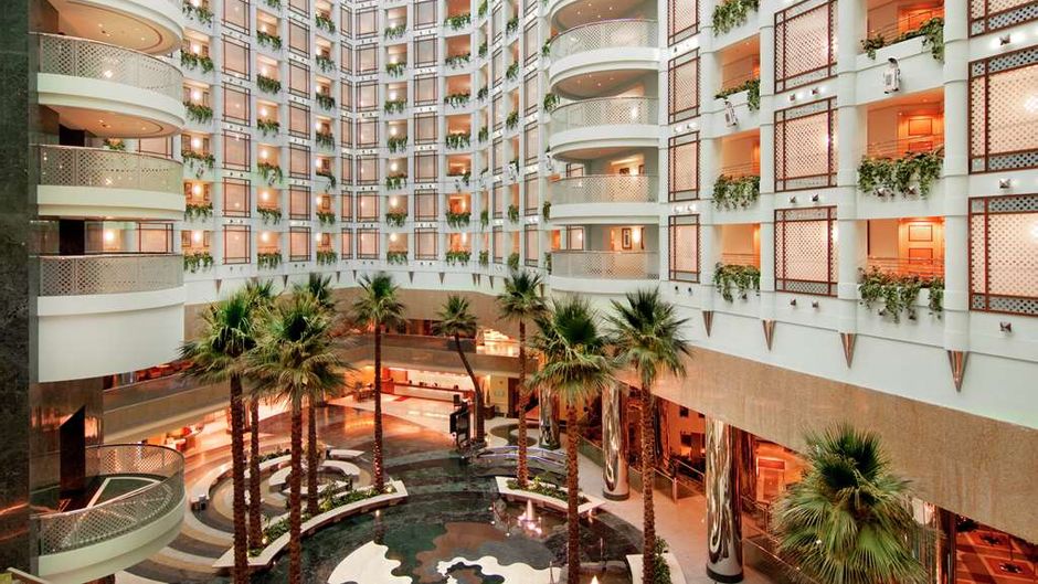 Jeddah Hilton Lobby