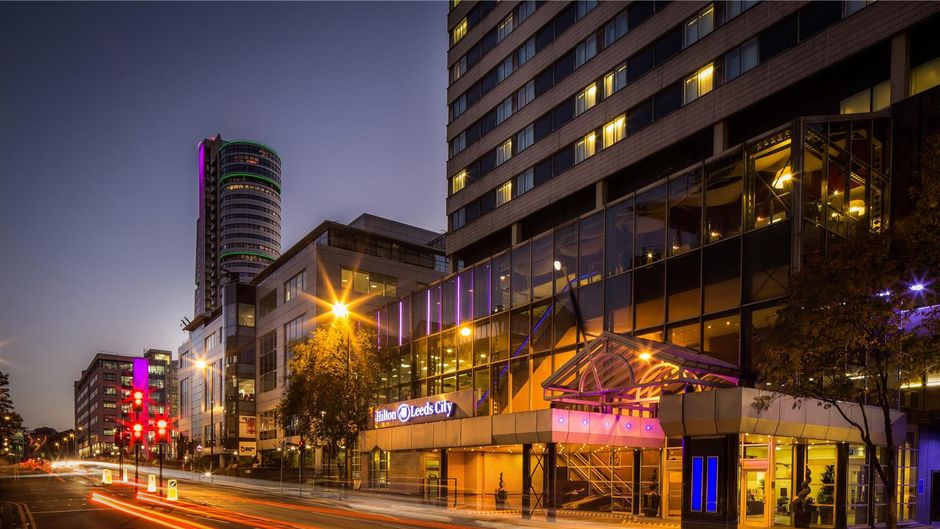 Hilton Leeds City Exterior
