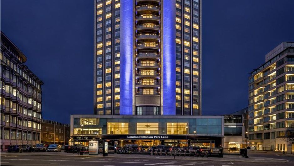London Hilton on Park Lane Exterior