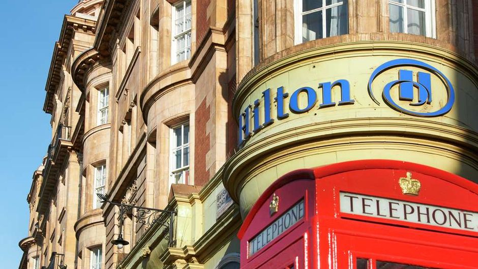 Hilton London Hyde Park Exterior