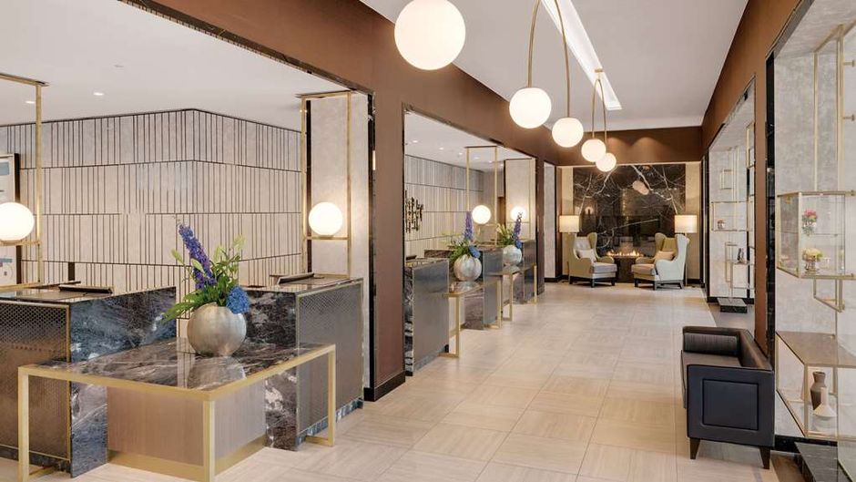 Hilton Munich City Lobby