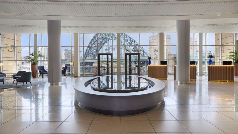 Hilton Newcastle Tyne Bridge Lobby