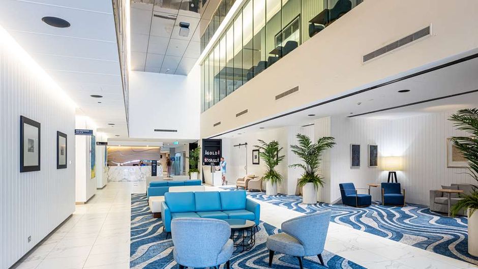 Hilton Surfers Paradise Hotel Lobby