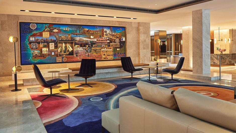 Parmelia Hilton Perth Lobby