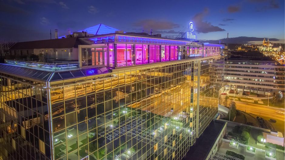 Hilton Prague Atrium Exterior