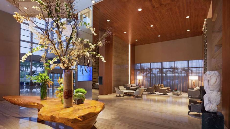 Hilton Barra Rio de Janeiro Lobby