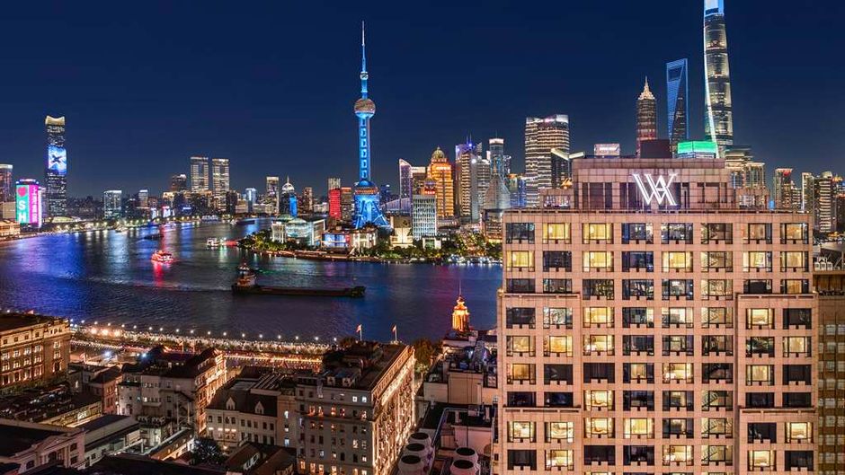 Waldorf Astoria Shanghai on the Bund Exterior