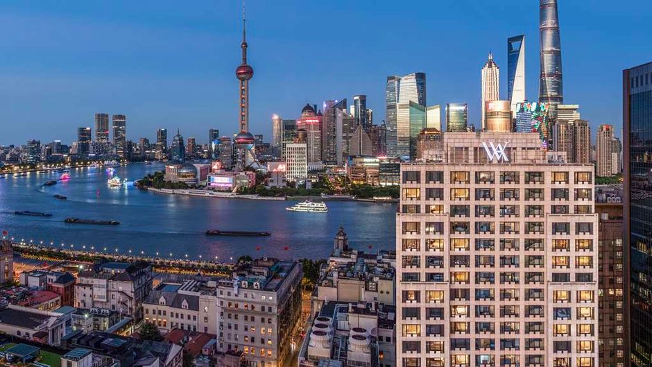 Waldorf Astoria Shanghai on the Bund Exterior
