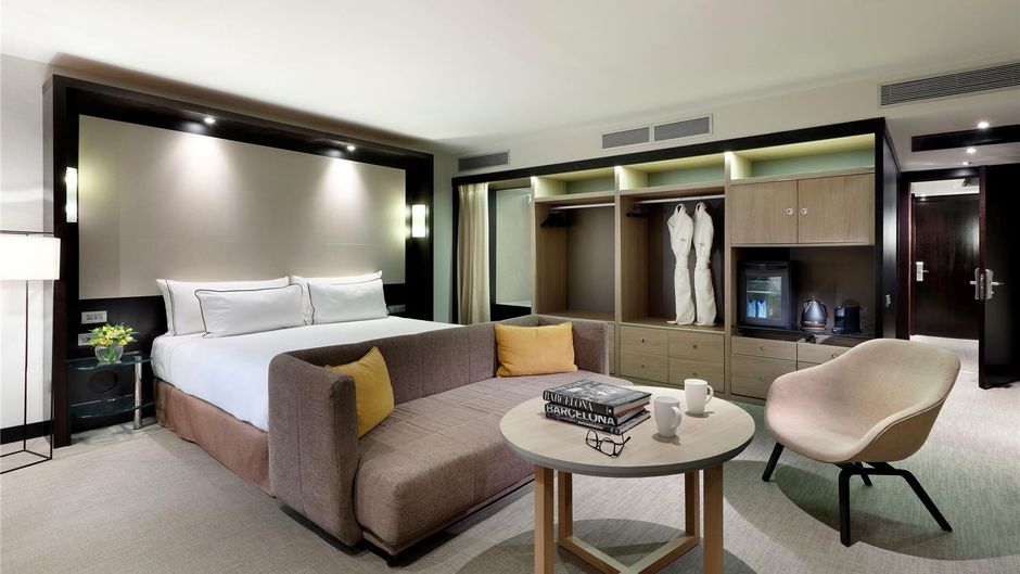 Melia Barcelona Sarria Hotel Room