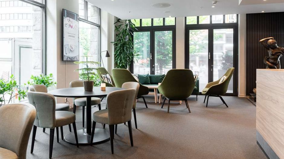 Scandic Oslo City Hotel Lobby