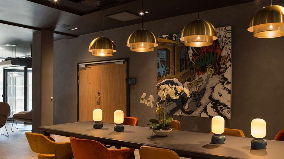 Scandic Helsfyr Hotel Lobby