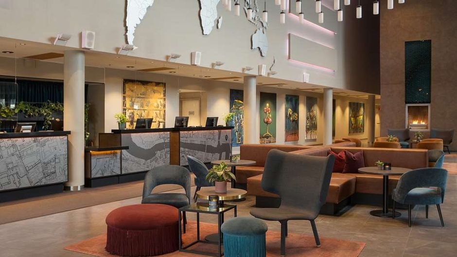 Scandic Nidelven Hotel Lobby