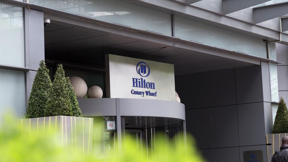 Hilton London Canary Wharf Exterior