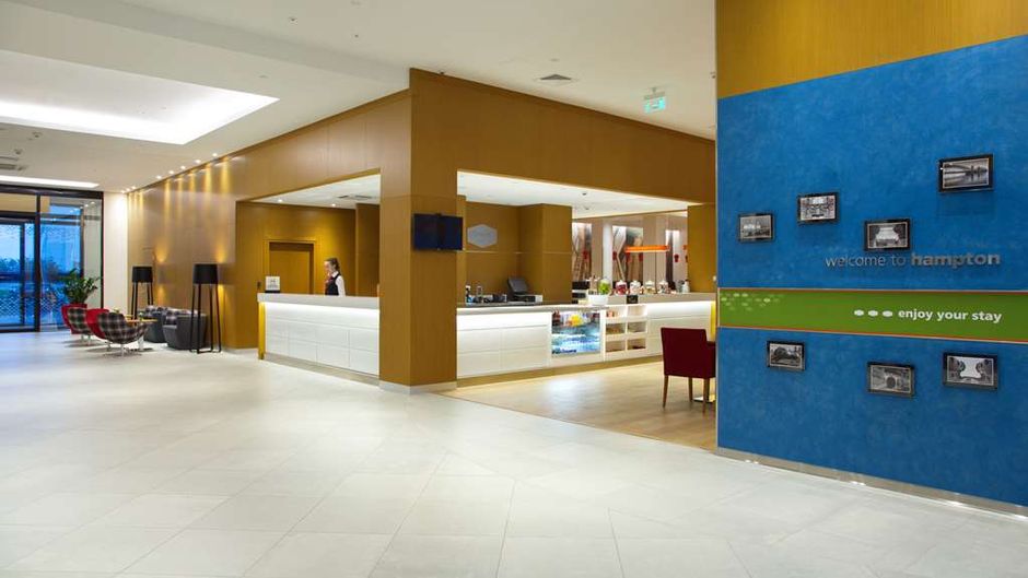 Hampton St Petersburg ExpoForum Lobby