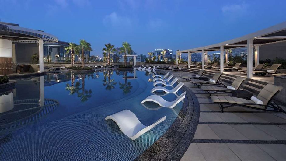 Hyatt Regency Dubai Creek Heights Pool
