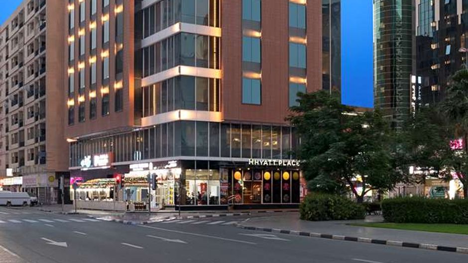 Hyatt Place Dubai/Baniyas Square Exterior