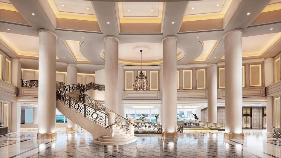 Hilton Tokyo Odaiba Lobby