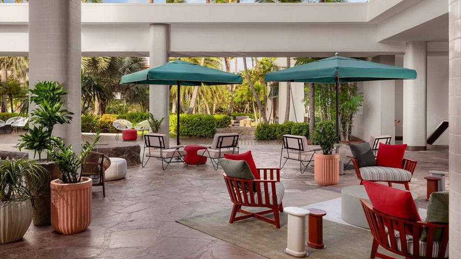 Hilton Aruba Caribbean Resort & Casino Lobby