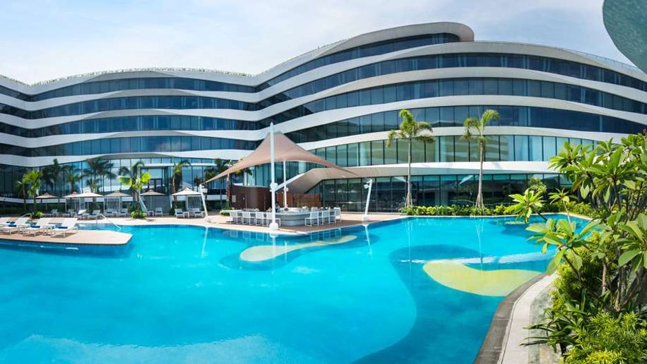 Conrad Manila Pool