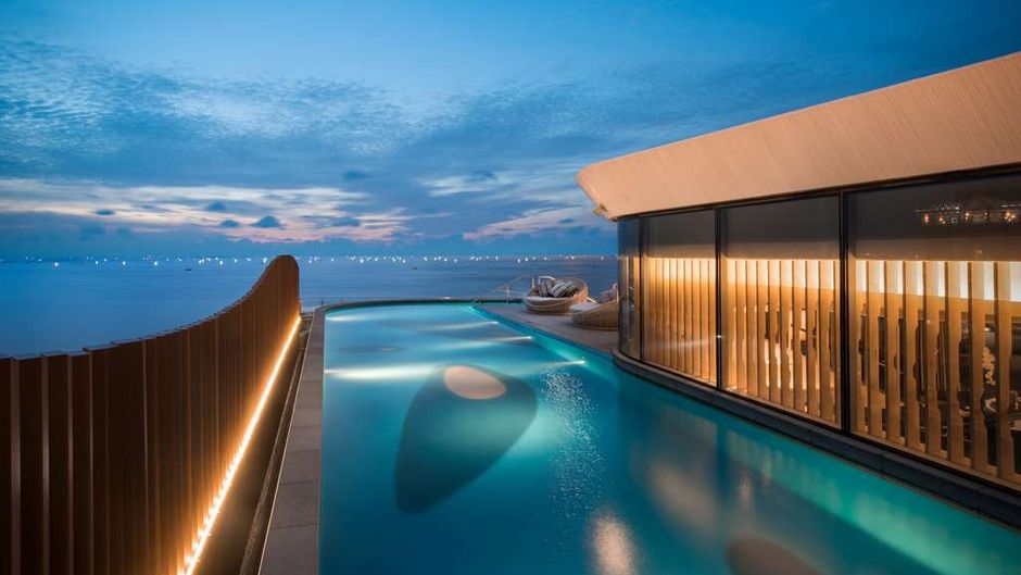 Conrad Manila Pool