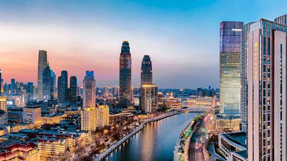 Shangri-La Hotel, Tianjin Exterior