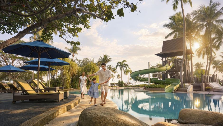 Shangri-La's Rasa Ria Resort Pool