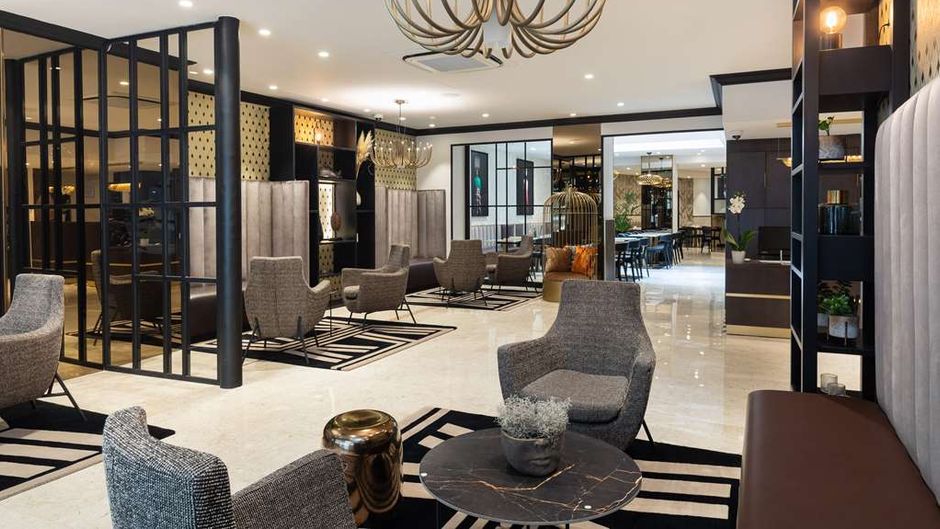 Best Western Plus Hotel Massena Nice Lobby