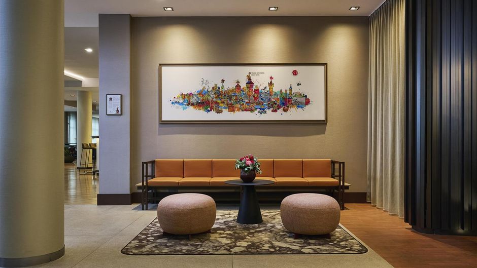 NH Collection Nuernberg City Lobby