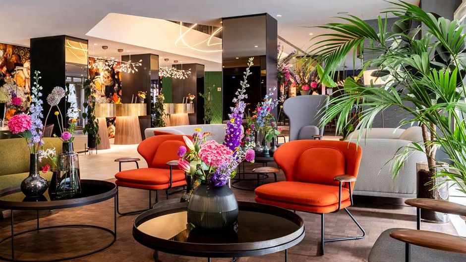 NH Collection Amsterdam Flower Market Lobby