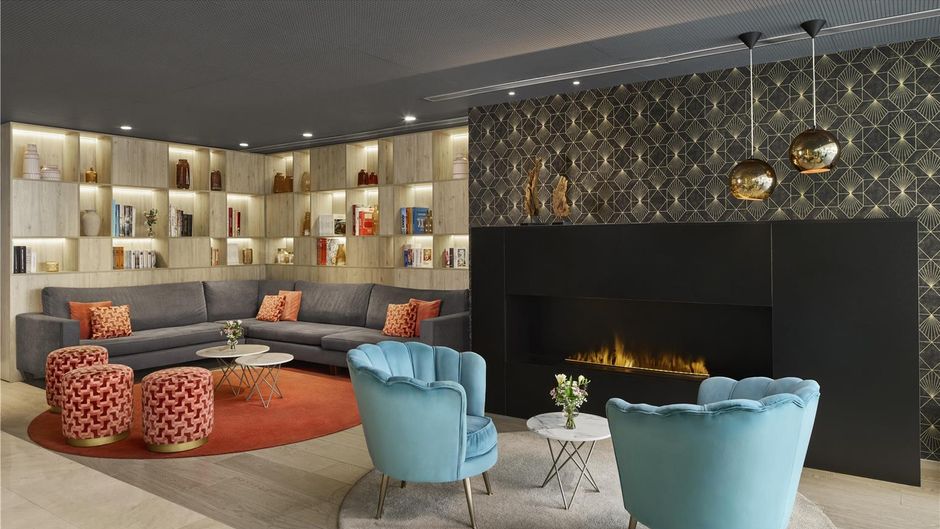 NH Sants Barcelona Lobby