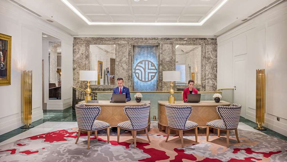 NH Collection Madrid Paseo del Prado Lobby