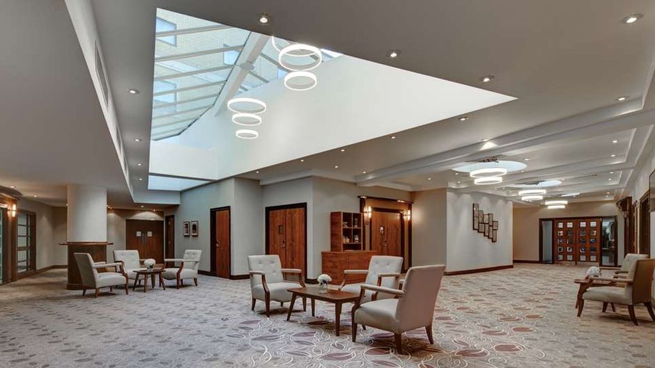 Hilton Cambridge City Centre Lobby