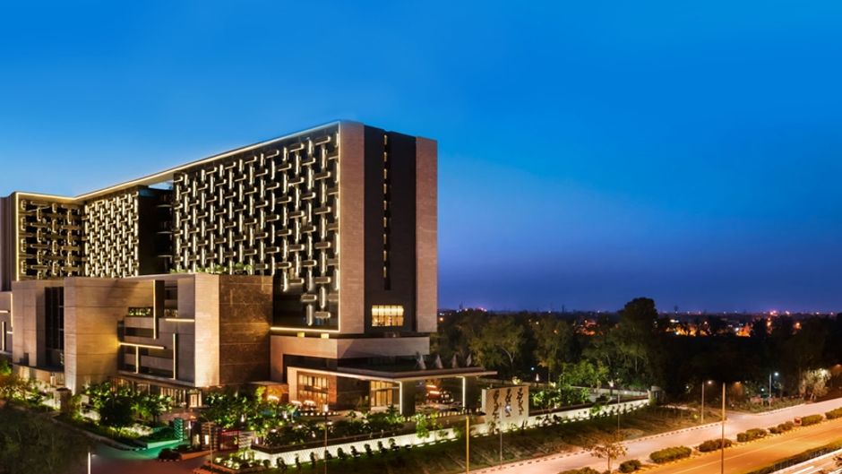 The Leela Ambience Convention Hotel Exterior