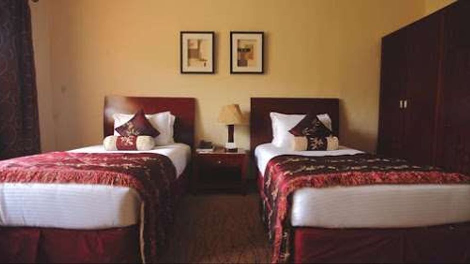 Crossroads Hotel Room