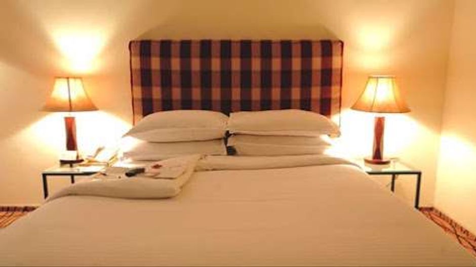 Crossroads Hotel Room