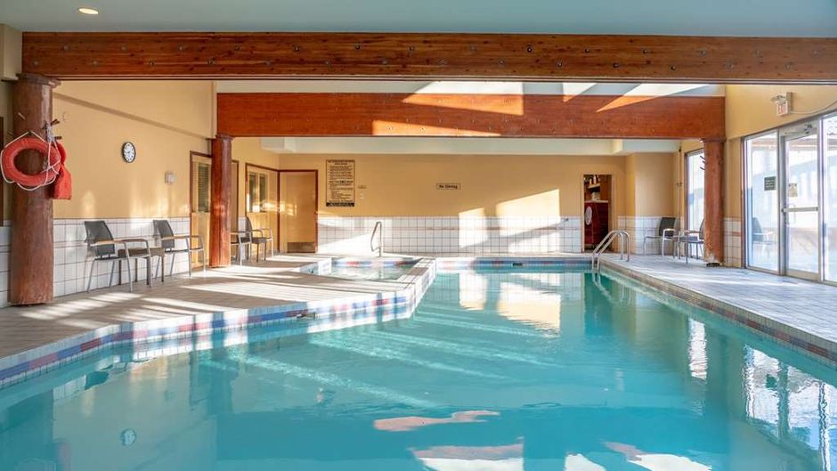 Banff Rocky Mountain Resort Pool