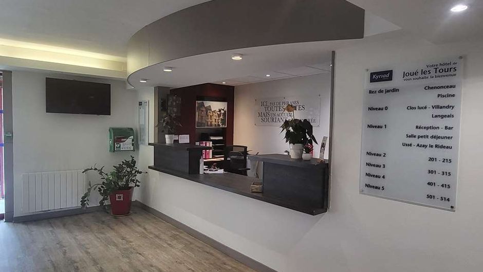 Kyriad Tours-Joue Les Tours Lobby