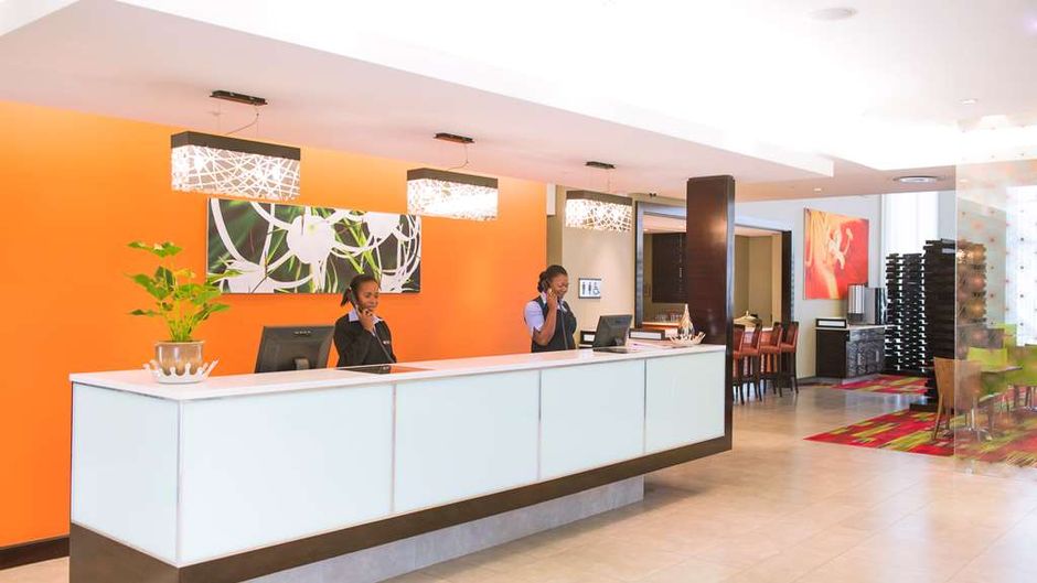 Stayeasy Lusaka Lobby