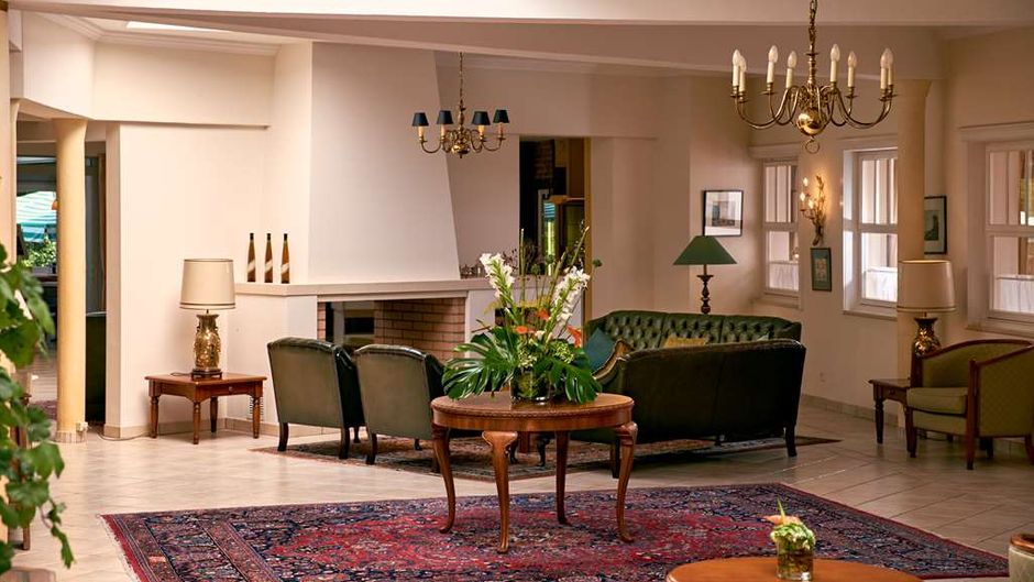 Kleinhuis Hotel Mellingburger Schleuse Lobby