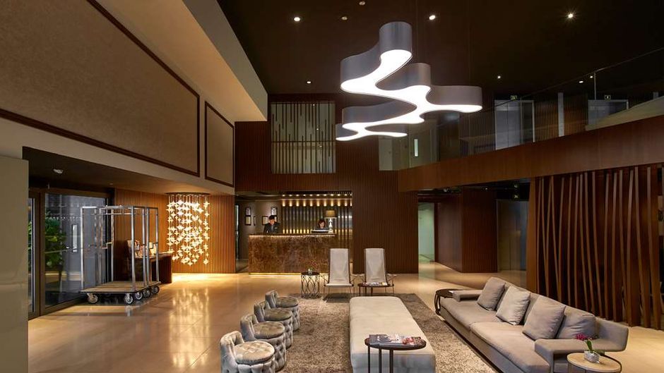 Pan Pacific Serviced Suites Beach Road Lobby