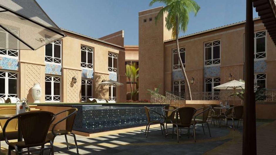 Meropa Hotel & Casino Exterior